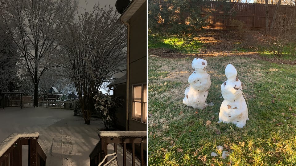 The weather of my discontent